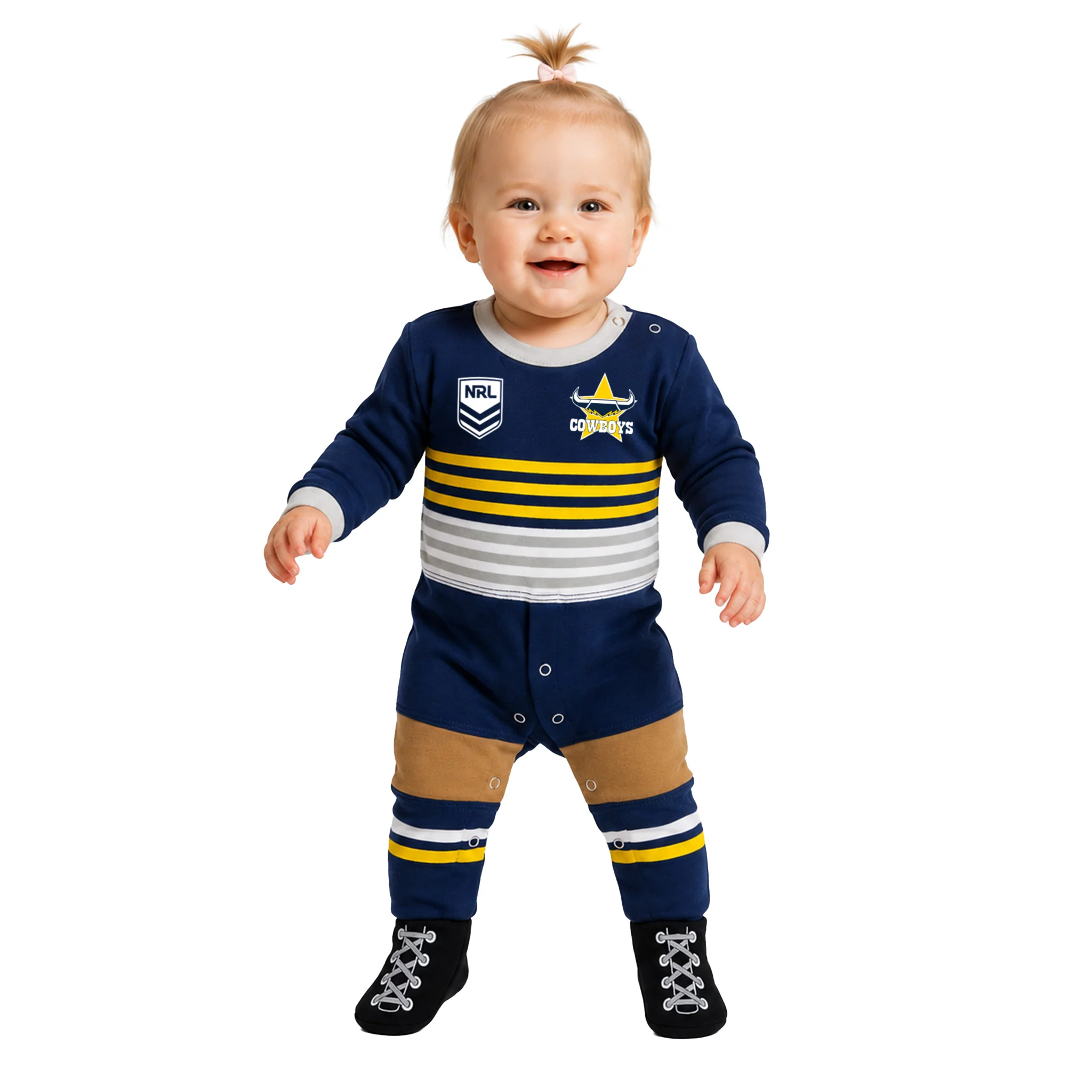North Queensland Cowboys Infant Footysuit