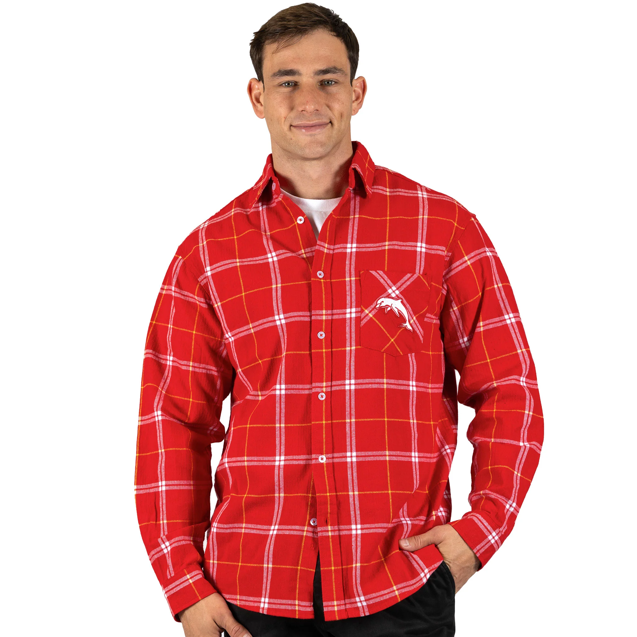 Dolphins Mustang Flannel Shirts