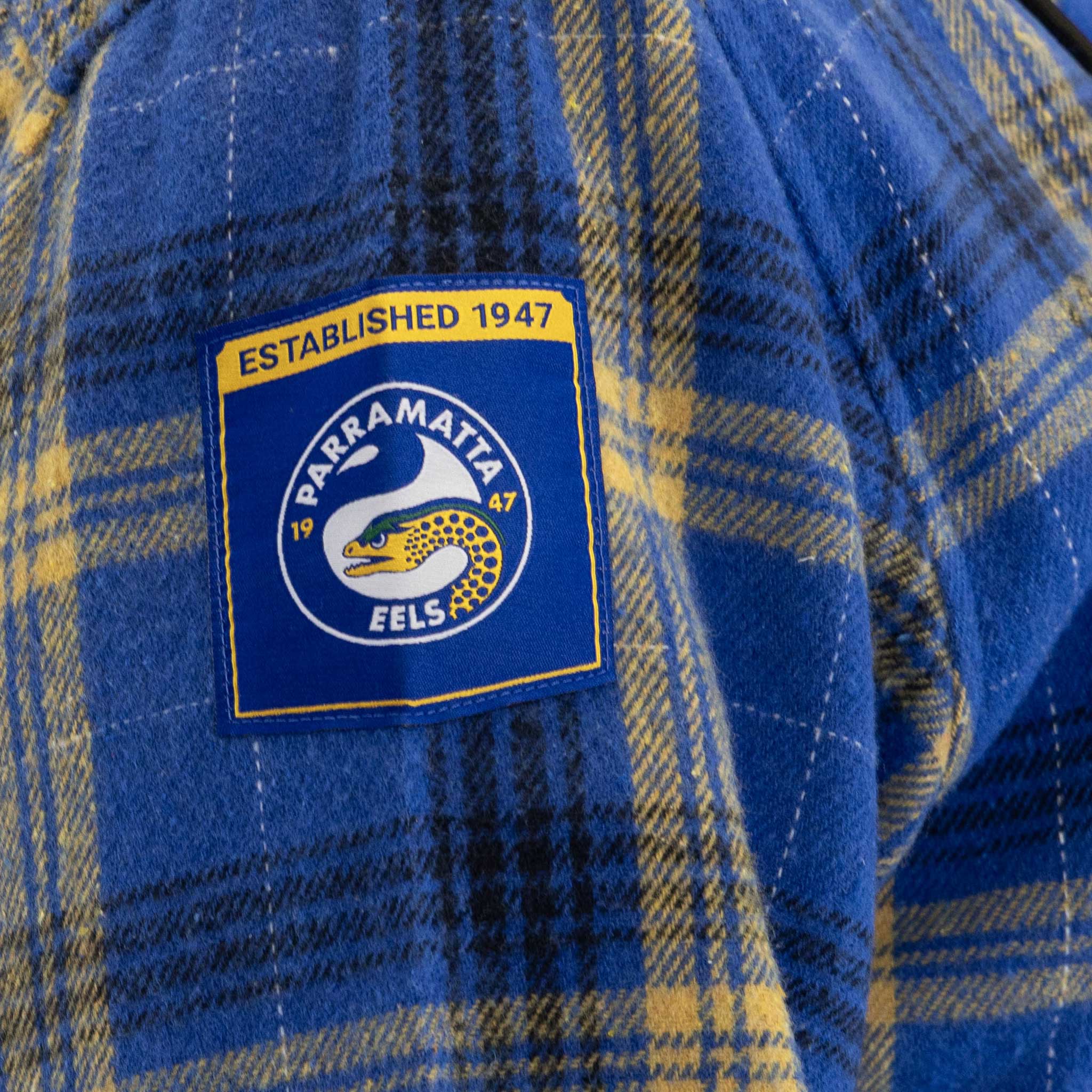 Parramatta Eels Hooded Flannel Shirt - Image 3