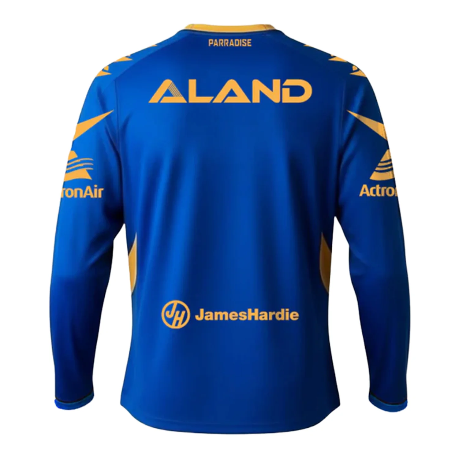 Parramatta Eels Mens 2026 Training Tee LS Royal Blue - Image 2
