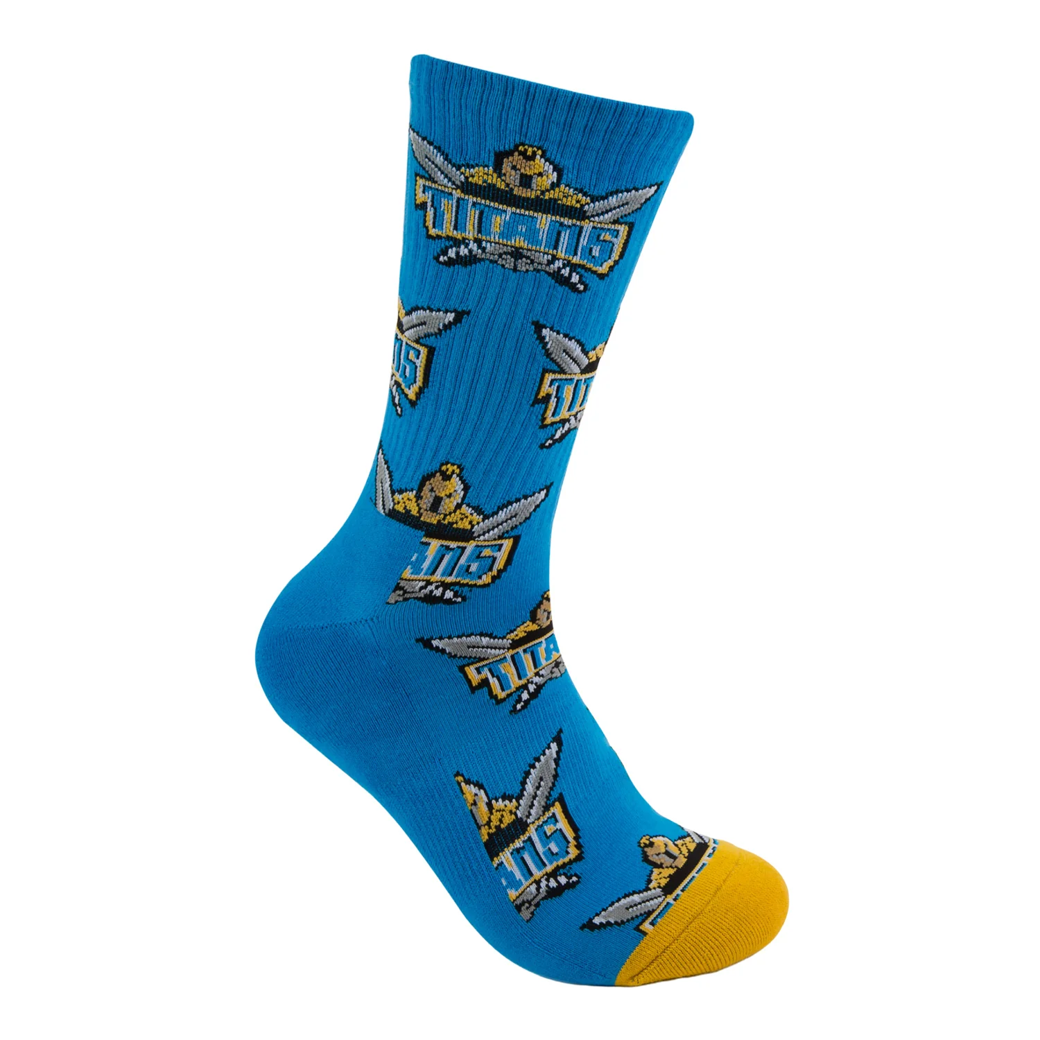 Gold Coast Titans Retro Sneaker Sock 2 Pack - Image 6