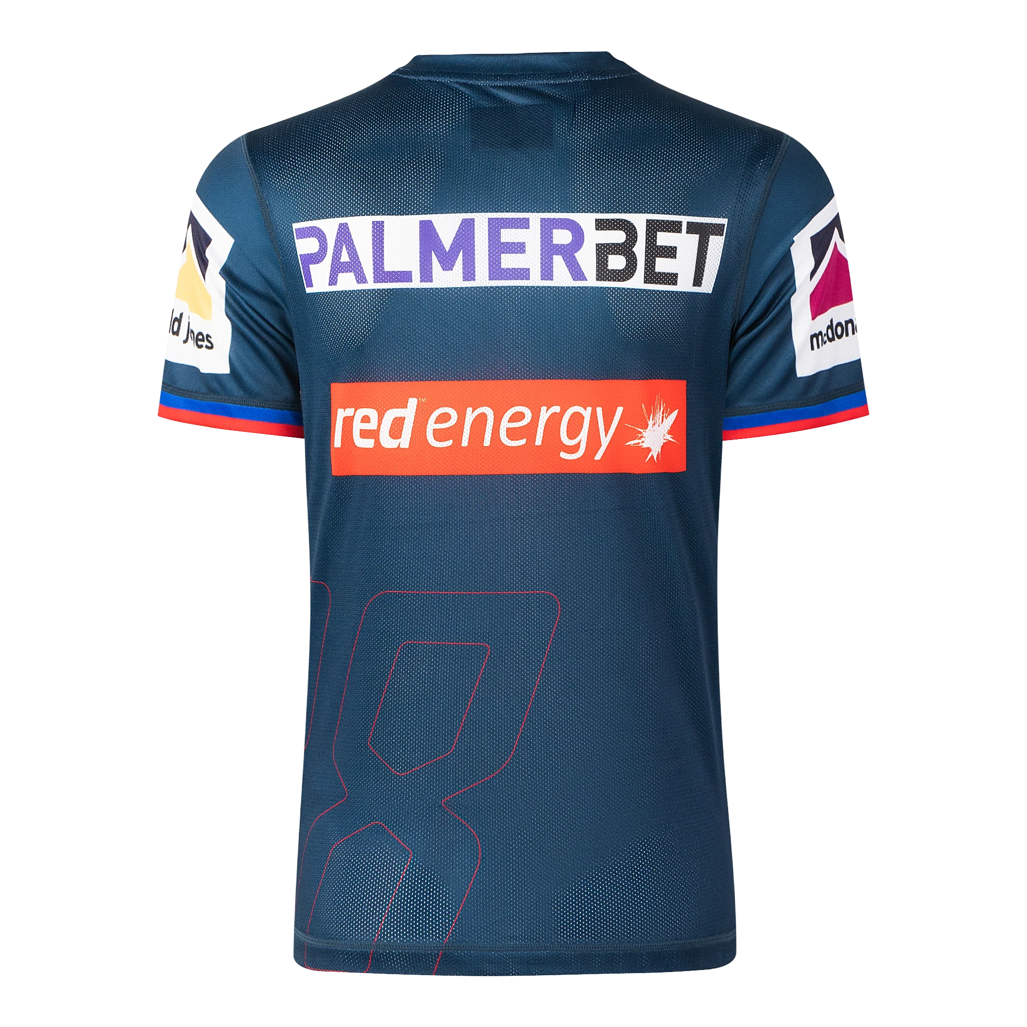 Newcastle Knights Mens 2026 Pro Training Tee Dark - Image 3