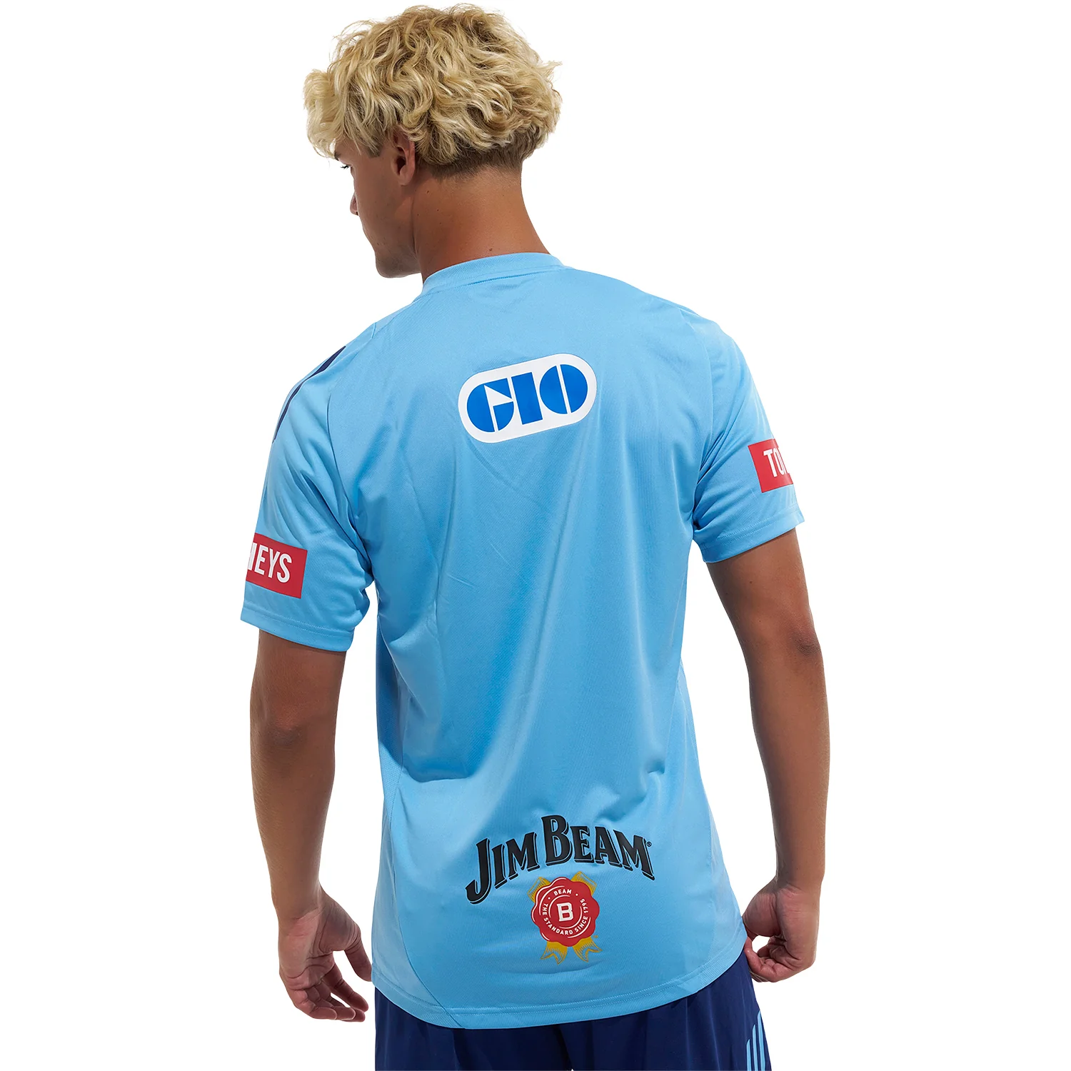 NSW Blues Mens 2026 Perf Tee Light Blue - Image 4