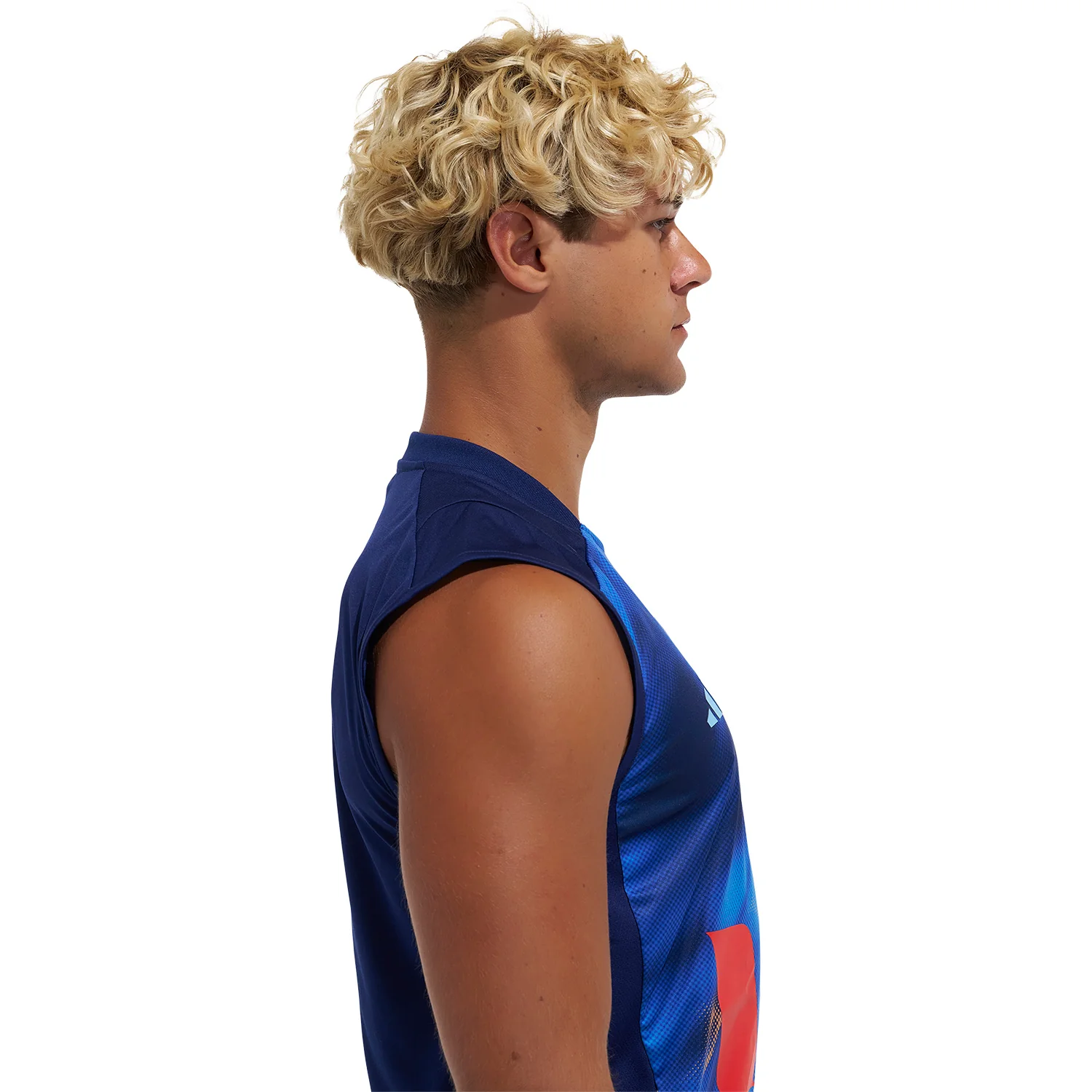 NSW Blues Mens 2026 Singlet Dark Blue - Image 6