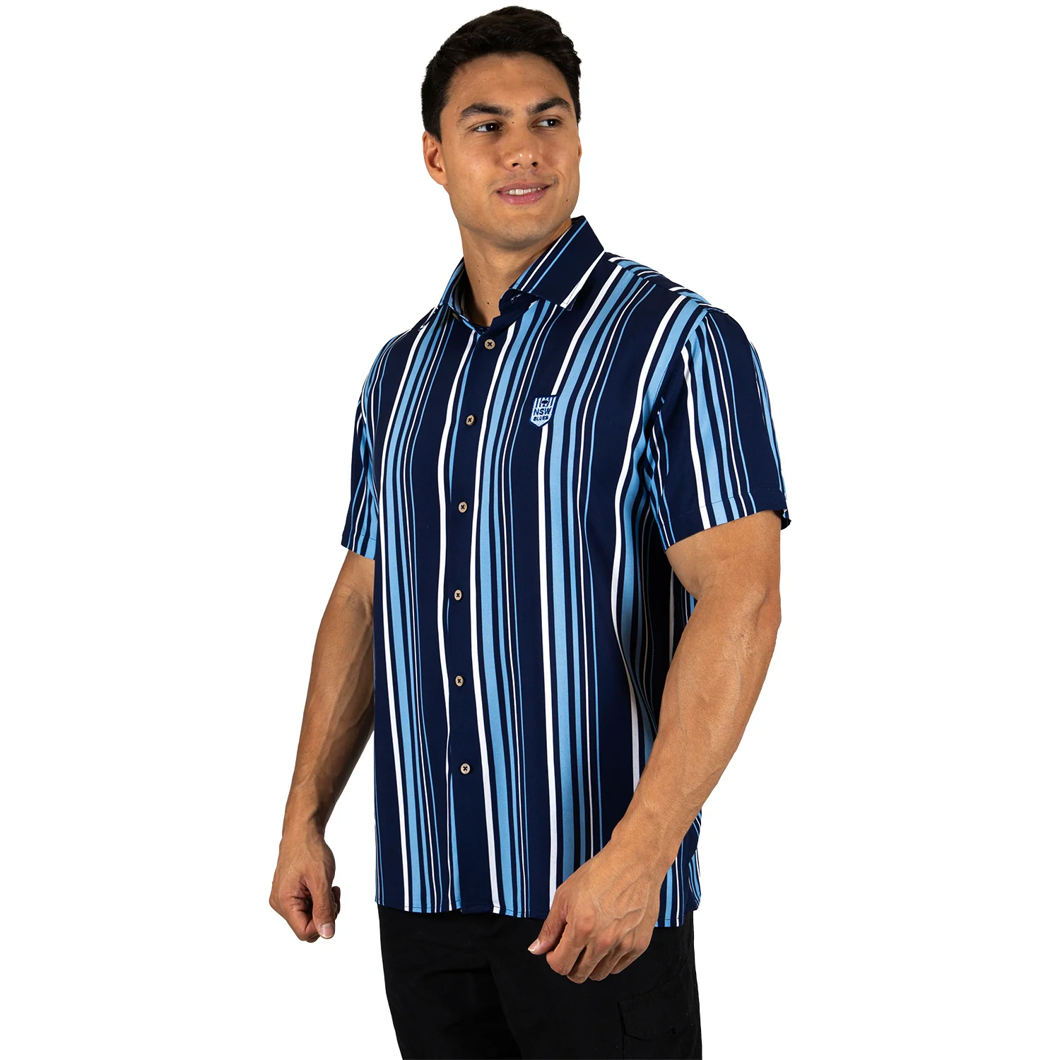 NSW Blues SOO Mens Sorrento Party Shirt - Image 3