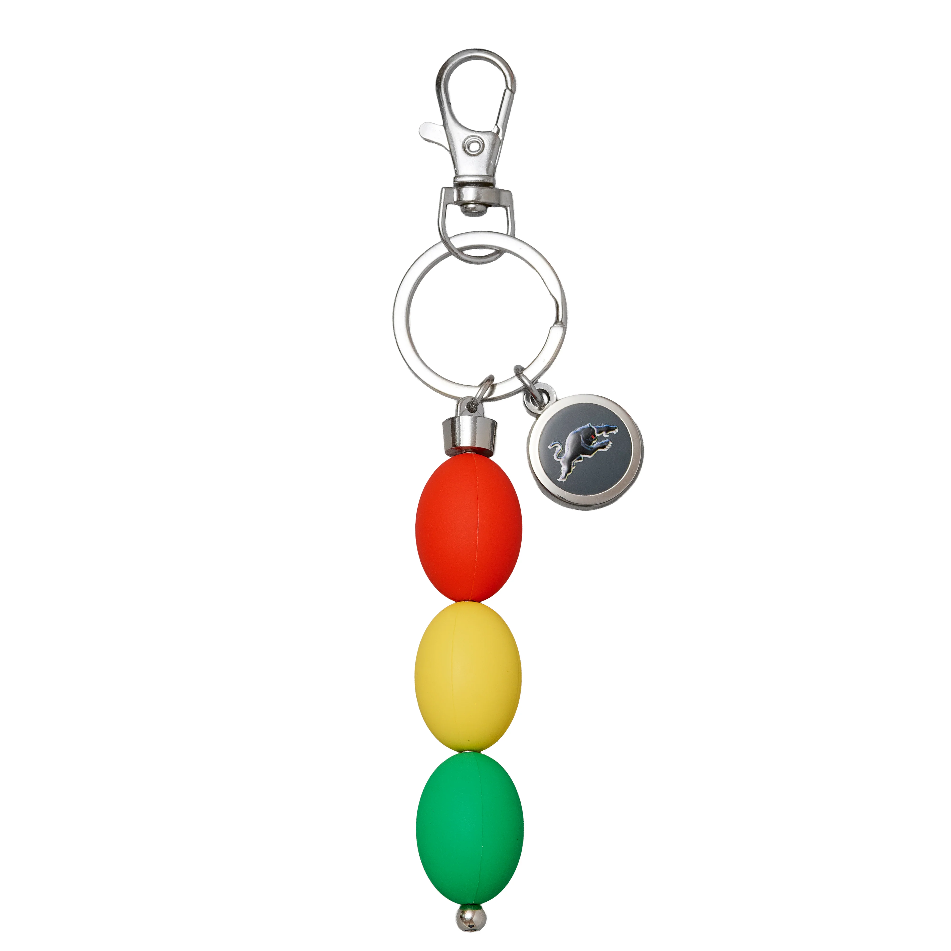 Penrith Panthers 3 Ball Charm Keyring