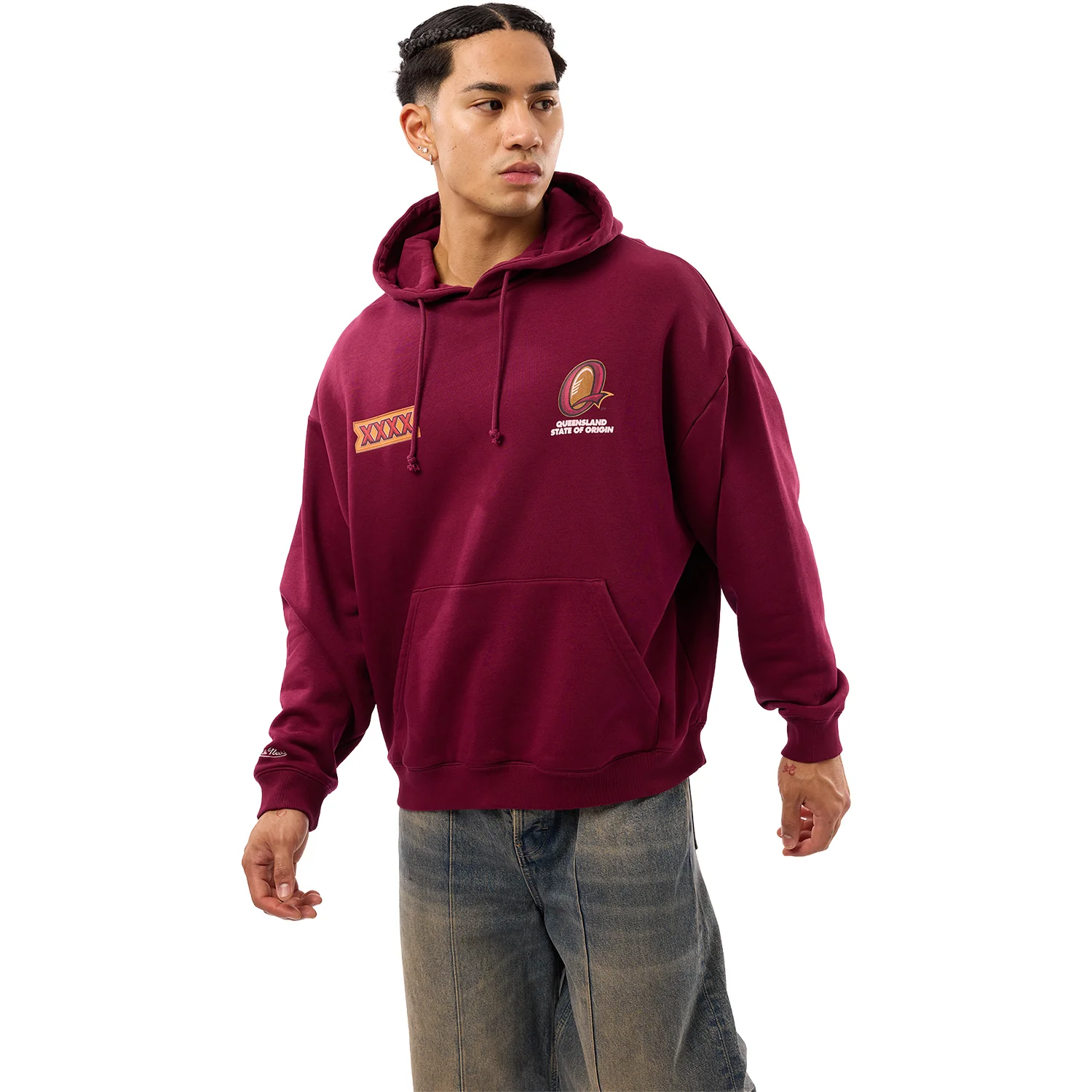 QLD Maroons XXXX Toad Box Hoodie - Image 3