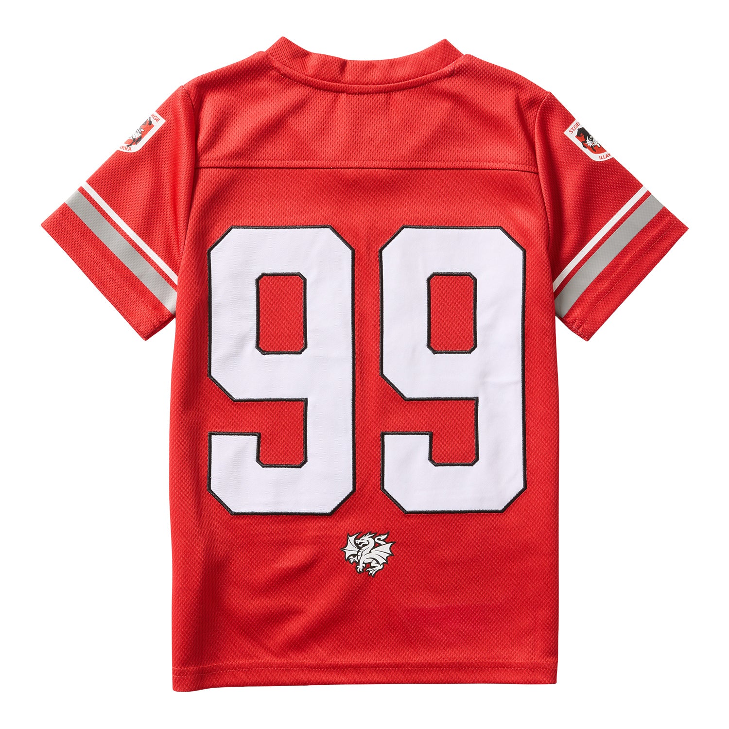 St. George Illawarra Dragons Youth Gridiron Mesh Jersey - Image 2