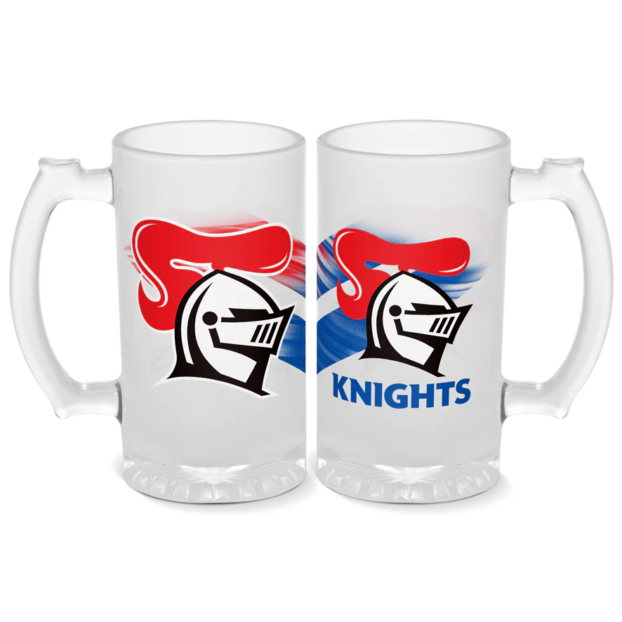 Newcastle Knights Stein Frosted 500ml