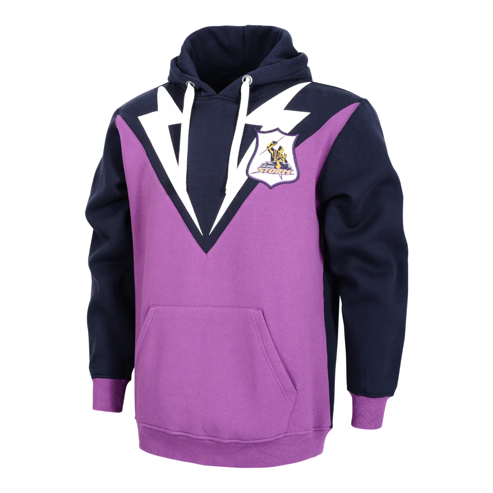 Melbourne Storm Adults Retro Hoodie