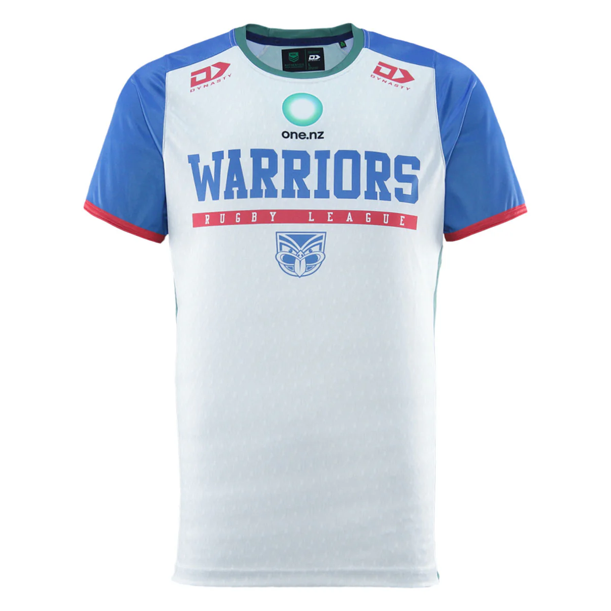 New Zealand Warriors Mens 2026 Training Tee Green
